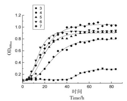 福建特產糟制大黃魚發(fā)酵原料紅酒糟中短乳桿菌和釀酒酵母生長曲線測定（二）