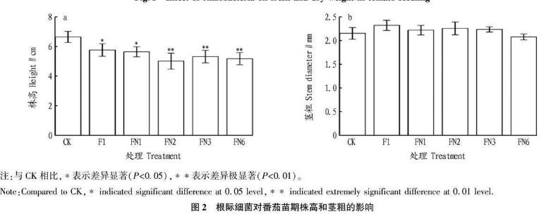 根際細(xì)菌對番茄幼苗根系及生長的影響、應(yīng)用潛力與風(fēng)險(xiǎn)（二）