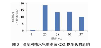 不同溫度、鹽度、pH、碳源、氮源對(duì)嗜水氣單胞菌的生長影響（二）