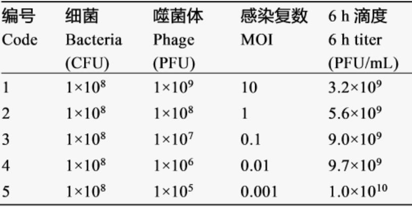 耐萬(wàn)古霉素糞腸球菌噬菌體一步生長(zhǎng)曲線、溫度和pH穩(wěn)定性分析（一）